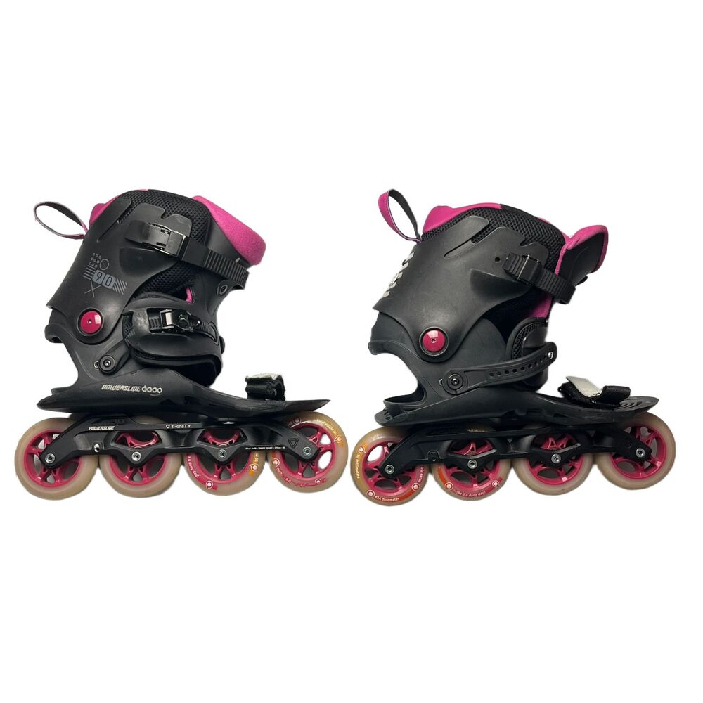 Powerslide DOOP Purple Dusk 90 Inline Skates US 10-13.5 Black Pink